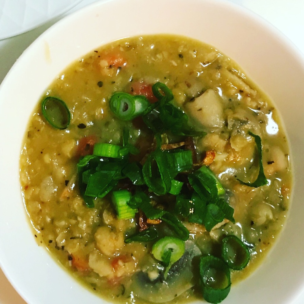 Easy and Quick Chickpea Soup on a Cold Winter’s Day