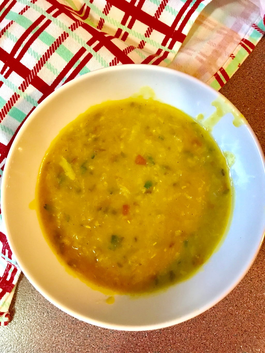 Simple Dahl (Indian lentil soup)